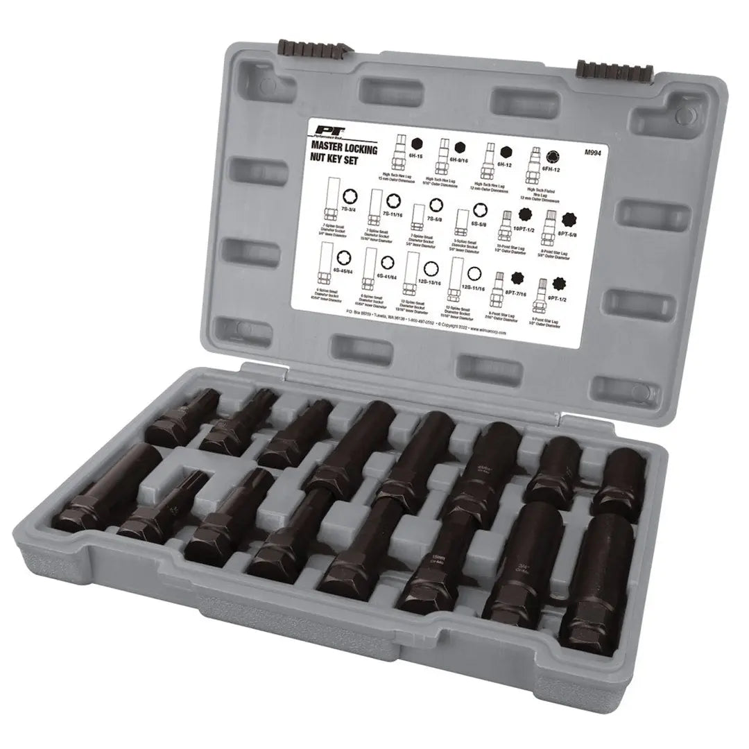 Perform Tool M994 Locking Lug Nut Master Key Set for Enhanced Security