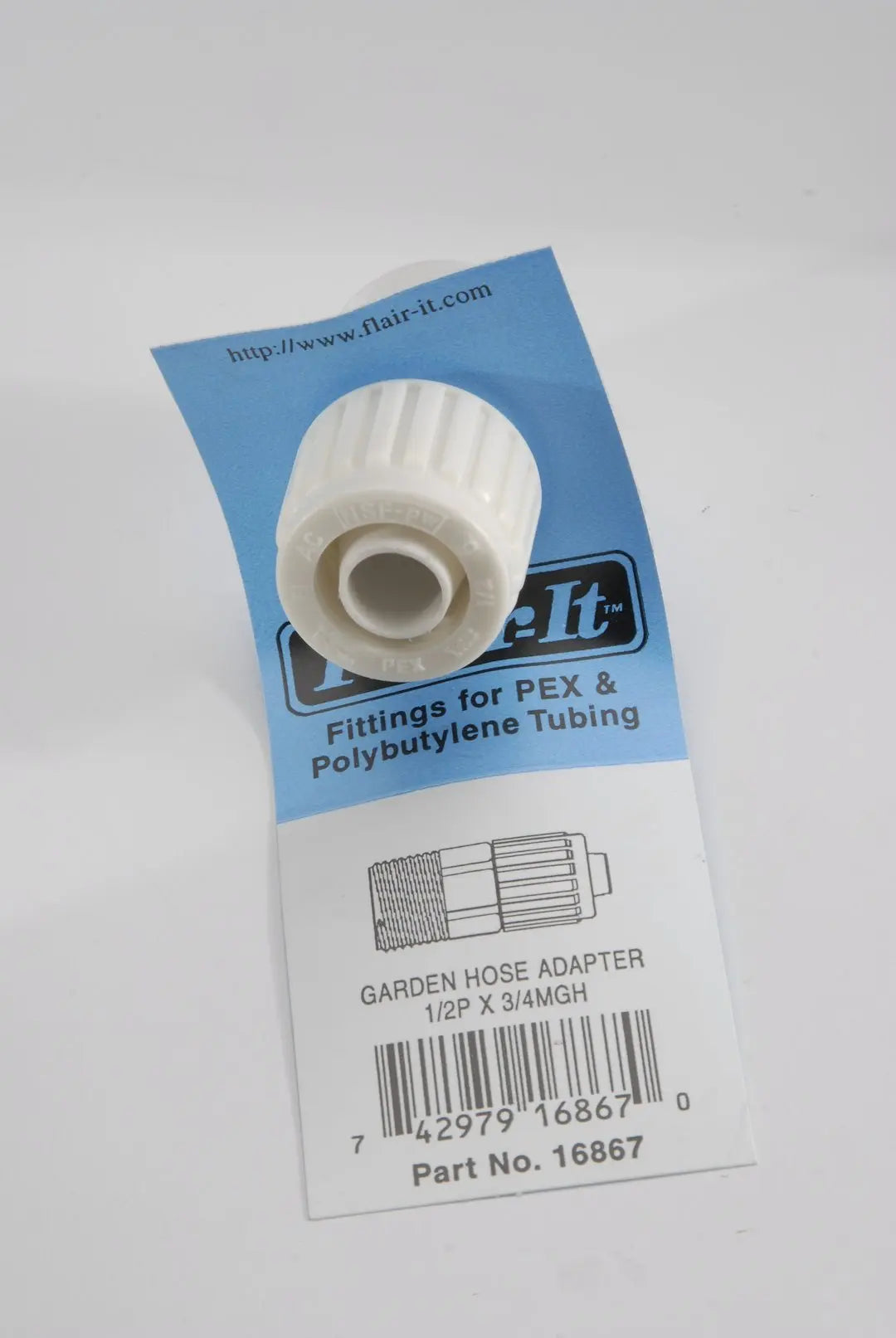 Elkhart Supp 16867 1/2 inch Flex 3/4 inch MGH Adapter