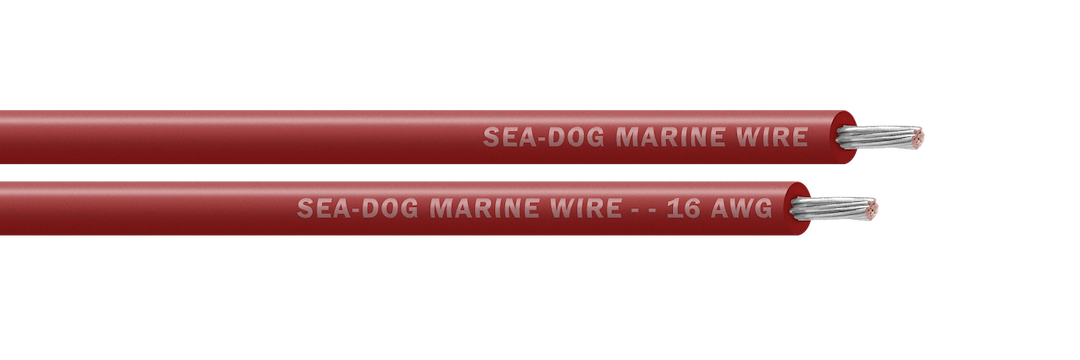 Sea Dog 16 AWG Red Primary Wire, 1000 Feet - Durable Marine Electrical Cable