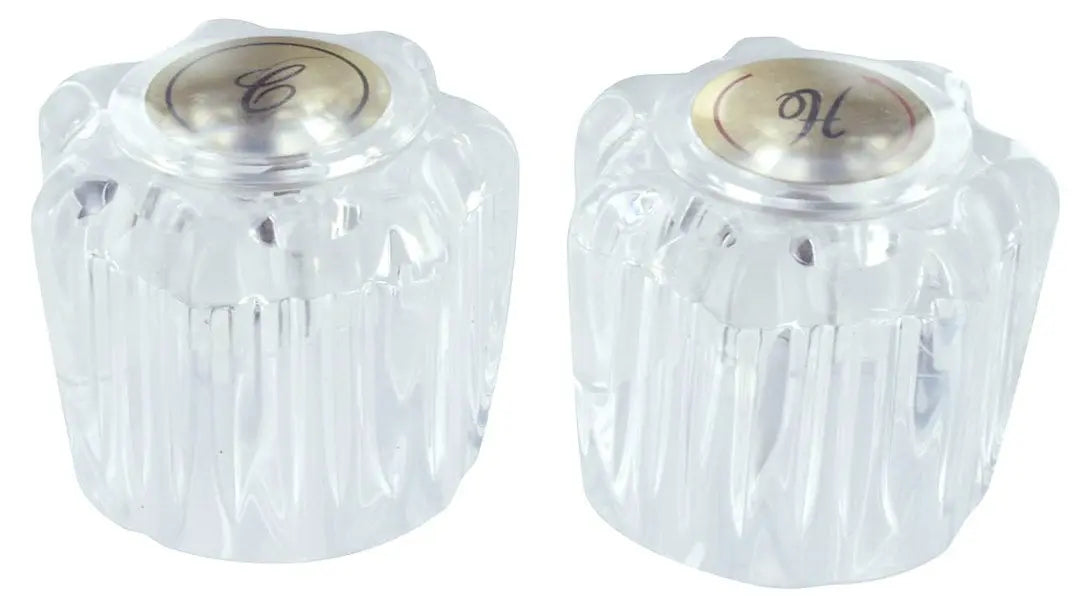 Valterra LLC Handle Set in Clear for Catastrophe Tubs - Part Number PF287031