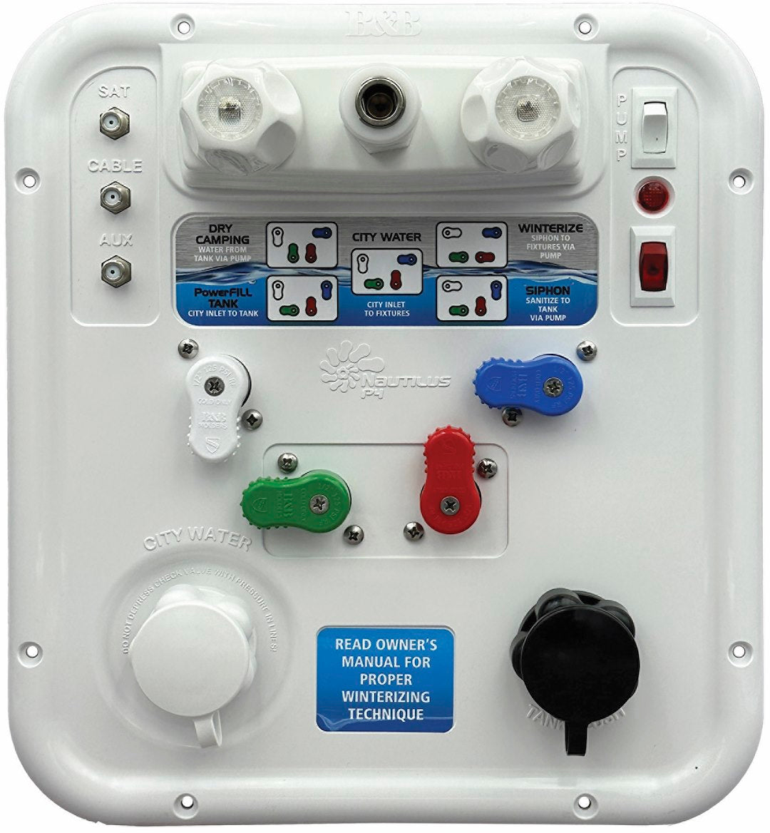 B&B Molders Nautilus P4 H2O System 94345