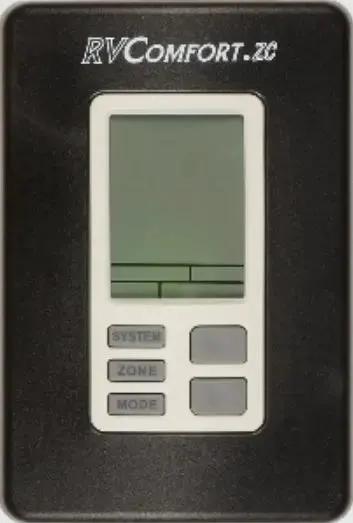 Coleman RVP Digital Zoned Thermostat Black - Model 9330A3341 by COLEMAN RVP