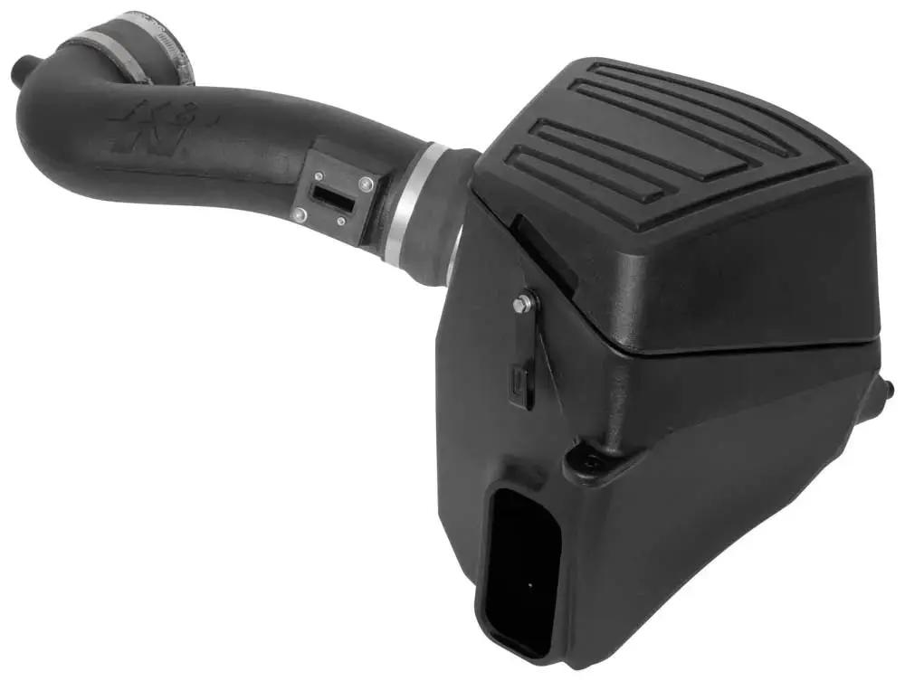 K&N Filter Cold Air Intake for 2019 Chevrolet Silverado 6.2L - Silver by K&N FILTER