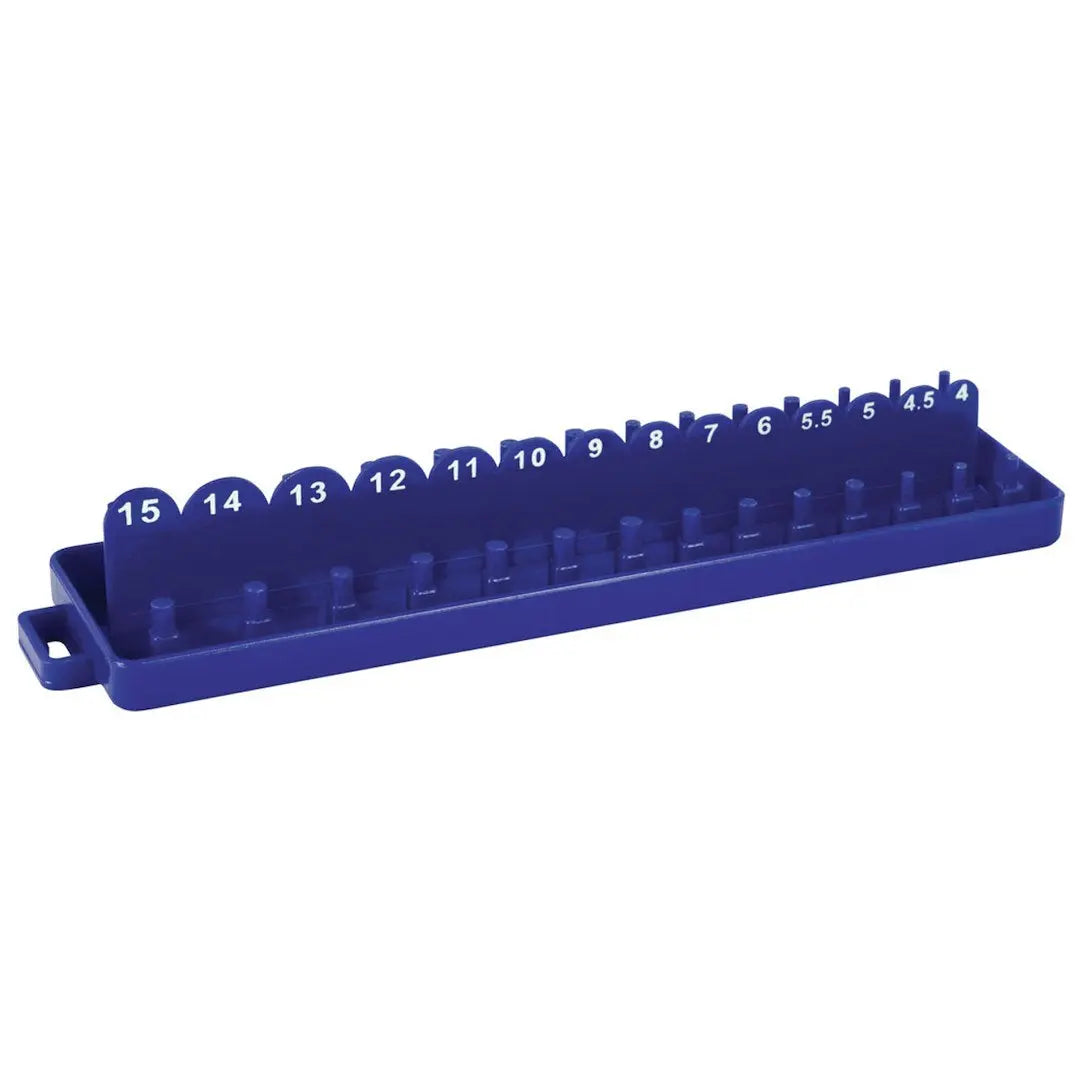 Perform Tool W776 1/4-inch Drive Metric Socket Tray for Organized Tool Storage
