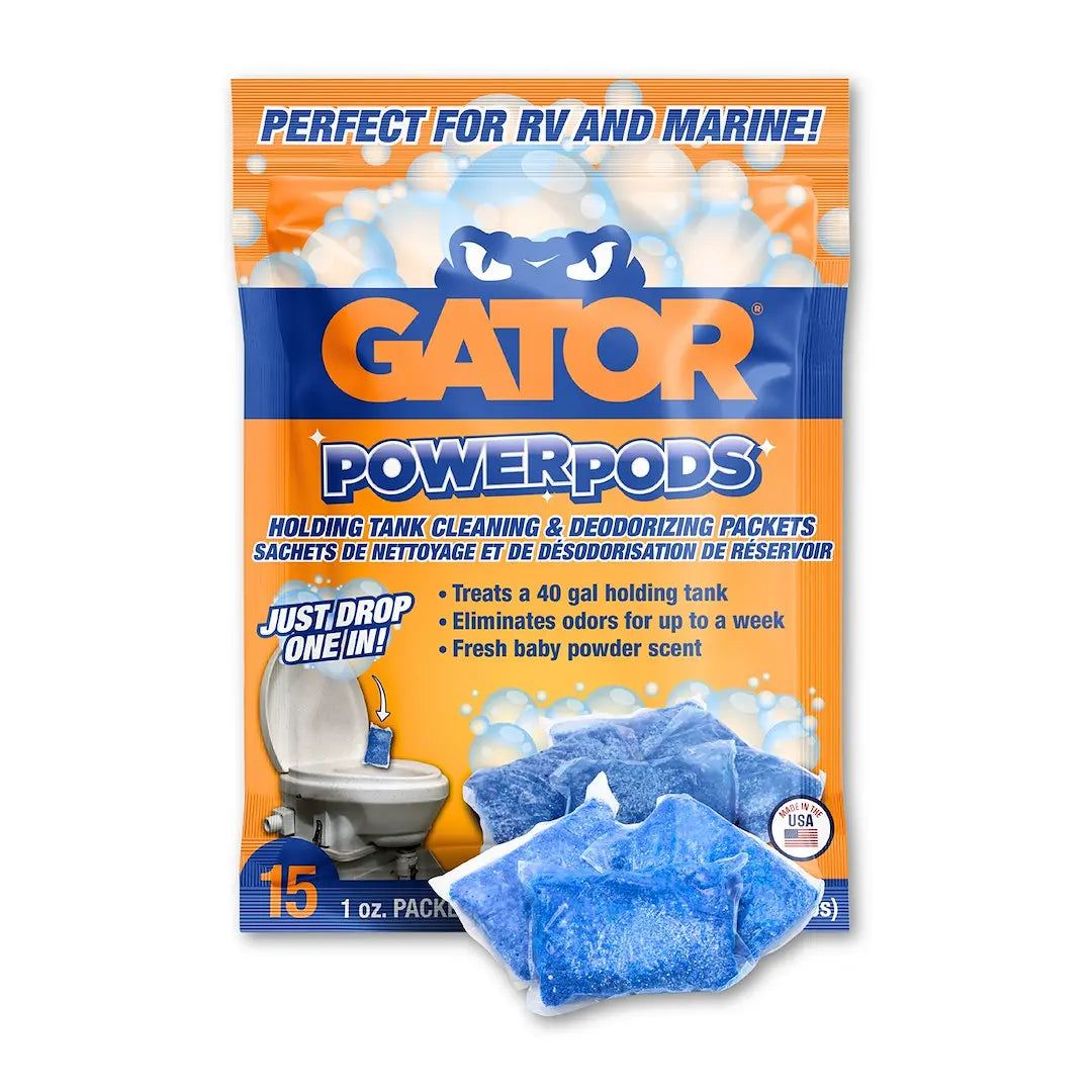 DURAFLEX 15 Count Pack of Gator PowerPods for Enhanced Battery Performance