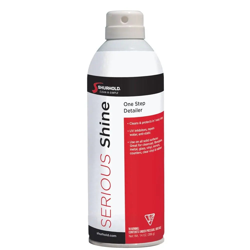 SHURHOLD IND Serious Shine 14 oz Aerosol Cleaner and Polish