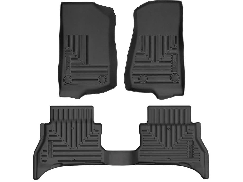 HUSKYLINER WB Front & Second Seat Floor Liner, Part Number 93981