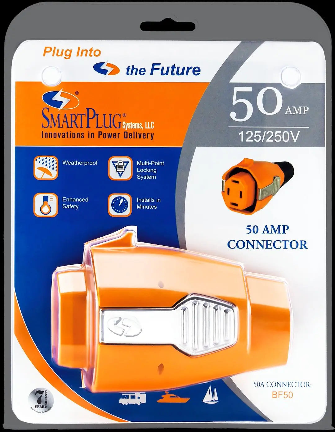 SMART PLUG BF50 50 Amp Female Connector for Heavy-Duty Electrical Applications