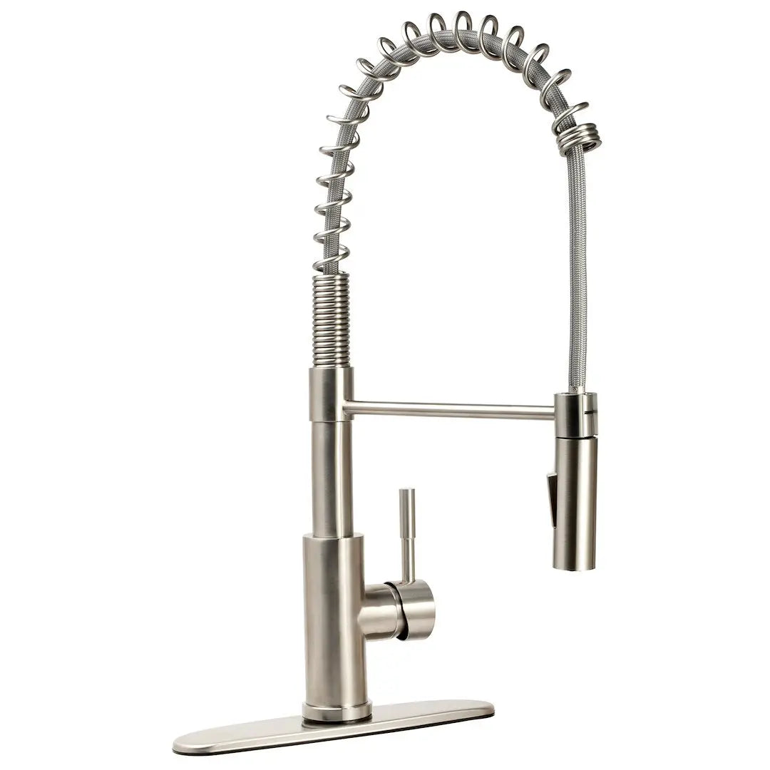 DURA FAUCET MK504SLKSN Streamline Coil Pull-Down RV Kitchen Faucet