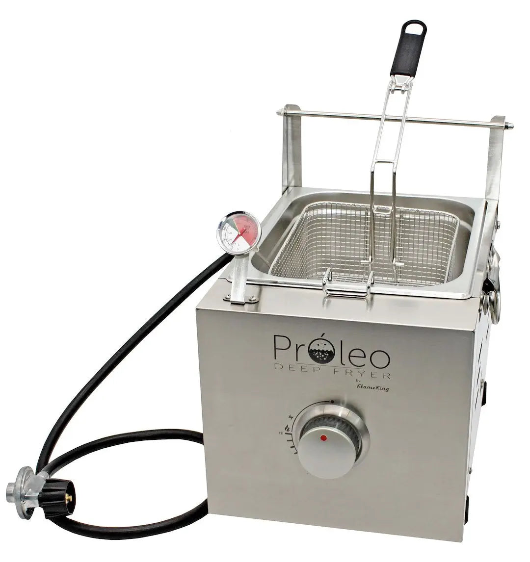 Flame King Propane Deep Fryer - Professional-Grade Cooking Equipment