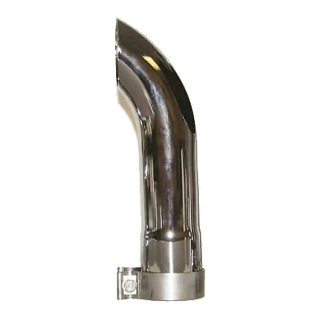 AP Products Chrome Turn Down Exhaust Tip - 5 Inch Diameter, Part Number CTD5000