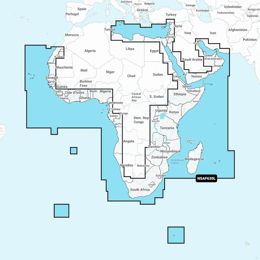 Garmin Carto AFRICA & MIDDLE EAST Navigation System (Part #010C122820)