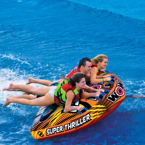 WOW Sports Super Thriller 3-Person Towable Water Tube