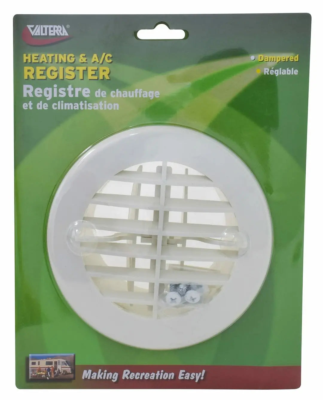 Valtierra LLC Round White Register A103350VP for Seamless Data Management