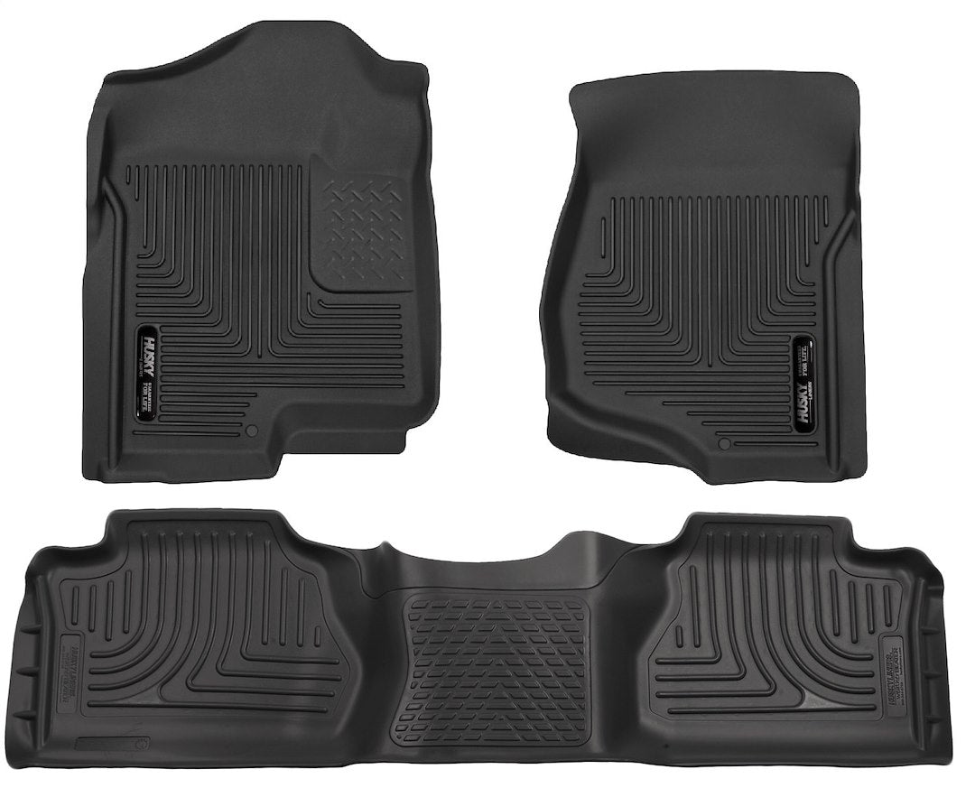 Husky Liners 98211 WeatherBeater Floor Liner for 2007-2011 Chevrolet Silverado Extended Cab