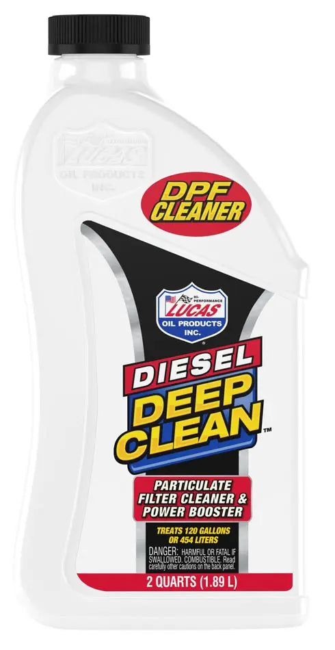 Lucas Oil Diesel Deep Clean 64 oz - Powerful Engine Fuel System Cleaner