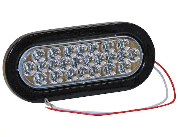 Buyers Products 5626324 6.5-Inch Oval Back-Up LED Light with Clear Lens