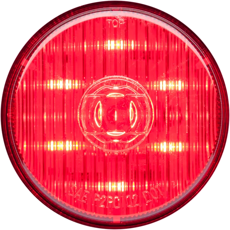 Optronics MCL58RPMB 2.5-Inch Red LED Marker Light with WeatherTight Plastic Housing