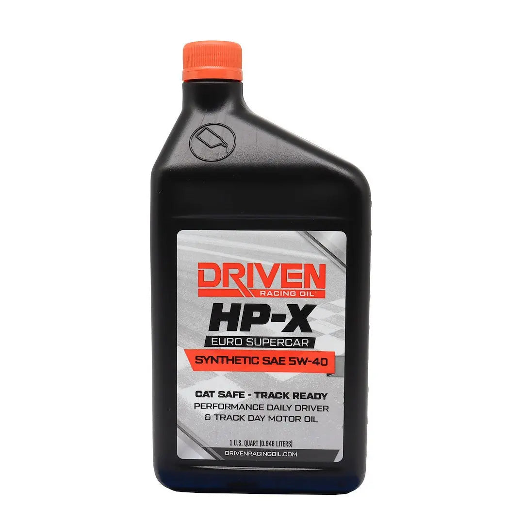 Driven Race HP-X Euro 5W40 Motor Oil - High-Performance Synthetic Motor Oil
