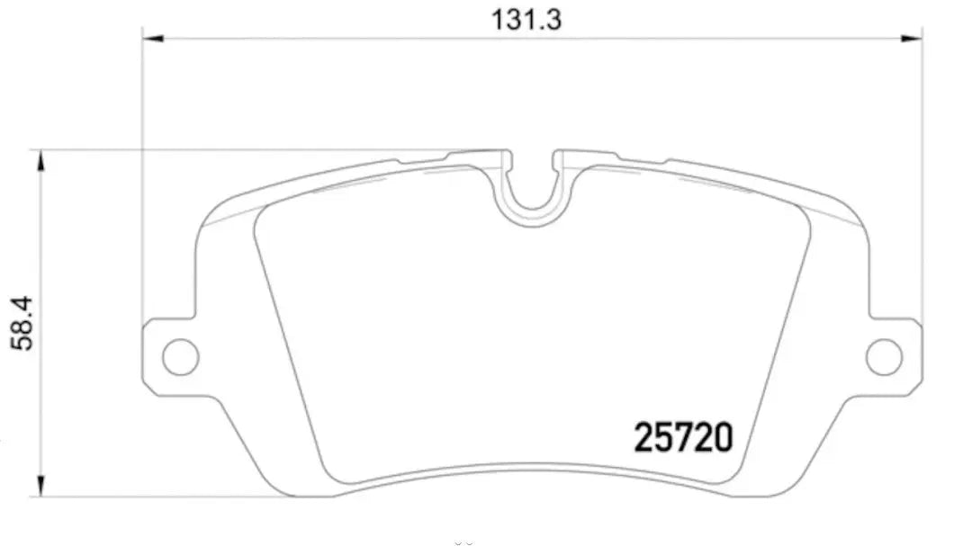 HELLA Disc Brake Pad Part #355020361 for Reliable Braking Performance