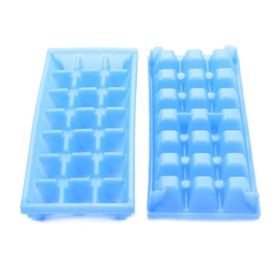 Camco Mini Ice Cube Trays (2-Pack) – Compact Silicone Ice Molds for Freezing Small Cubes