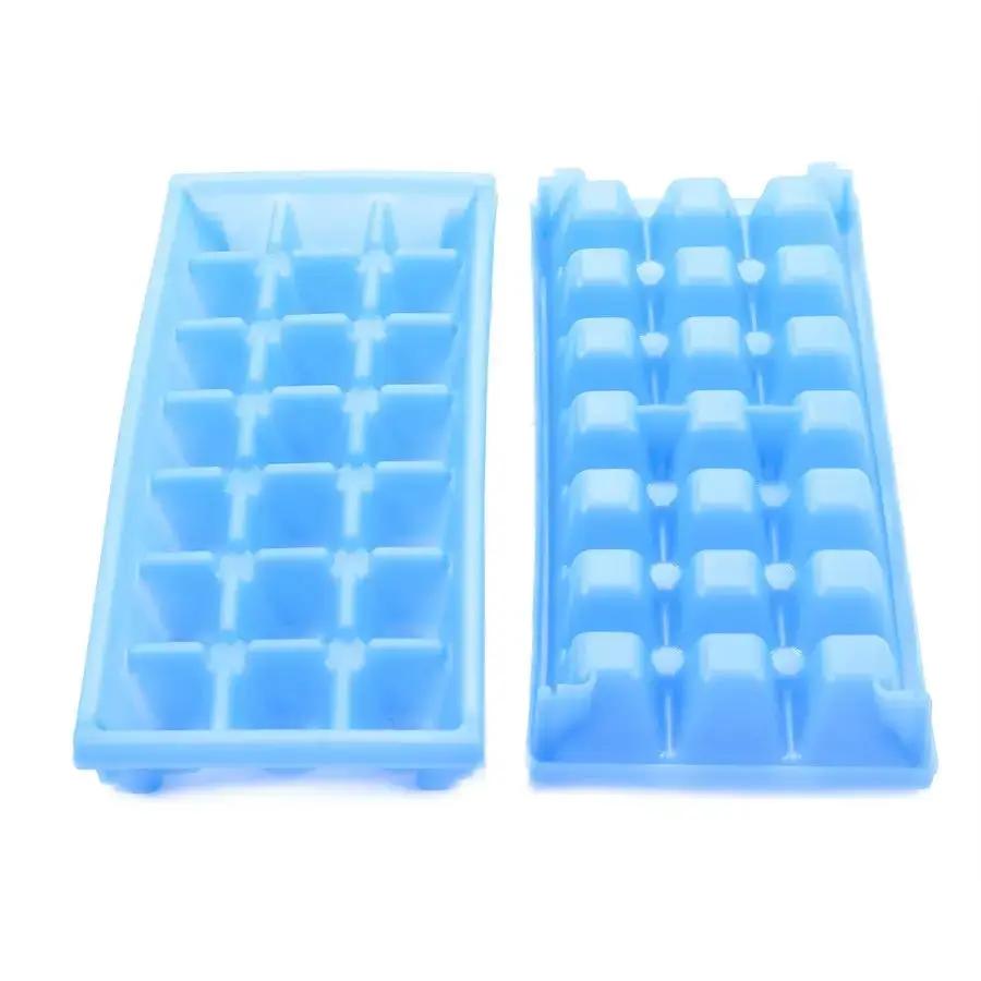 Camco Mini Ice Cube Trays (2-Pack) – Compact Silicone Ice Molds for Freezing Small Cubes by CAMCO