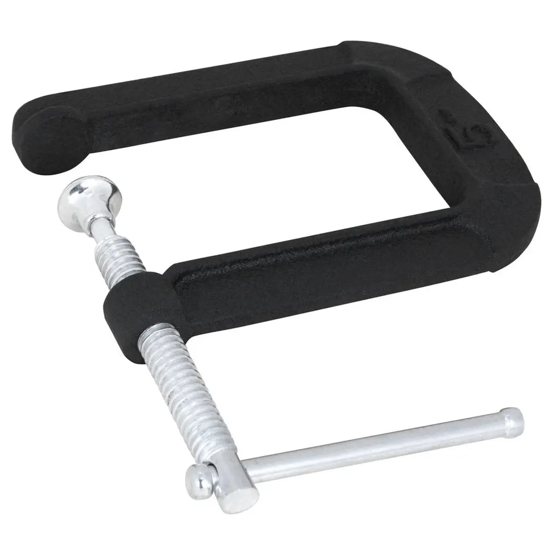 Perform Tool W3981 5' Deep Throat C-Clamp for Heavy-Duty Clamping Applications