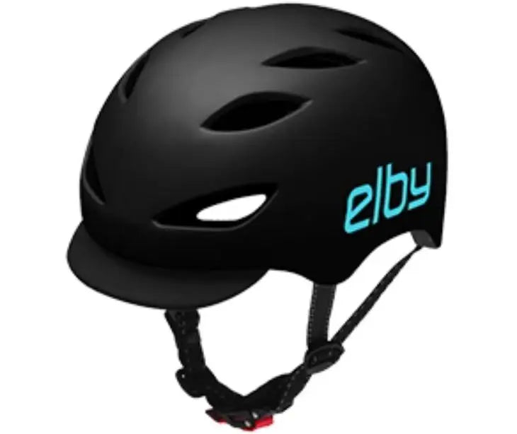Elby Bikes Urban Commuter Helmet with VSR Black Small/Medium