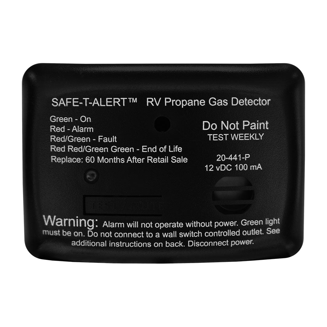 MTI Industry 12V LP Alarm in Black (Part #20441PBL)