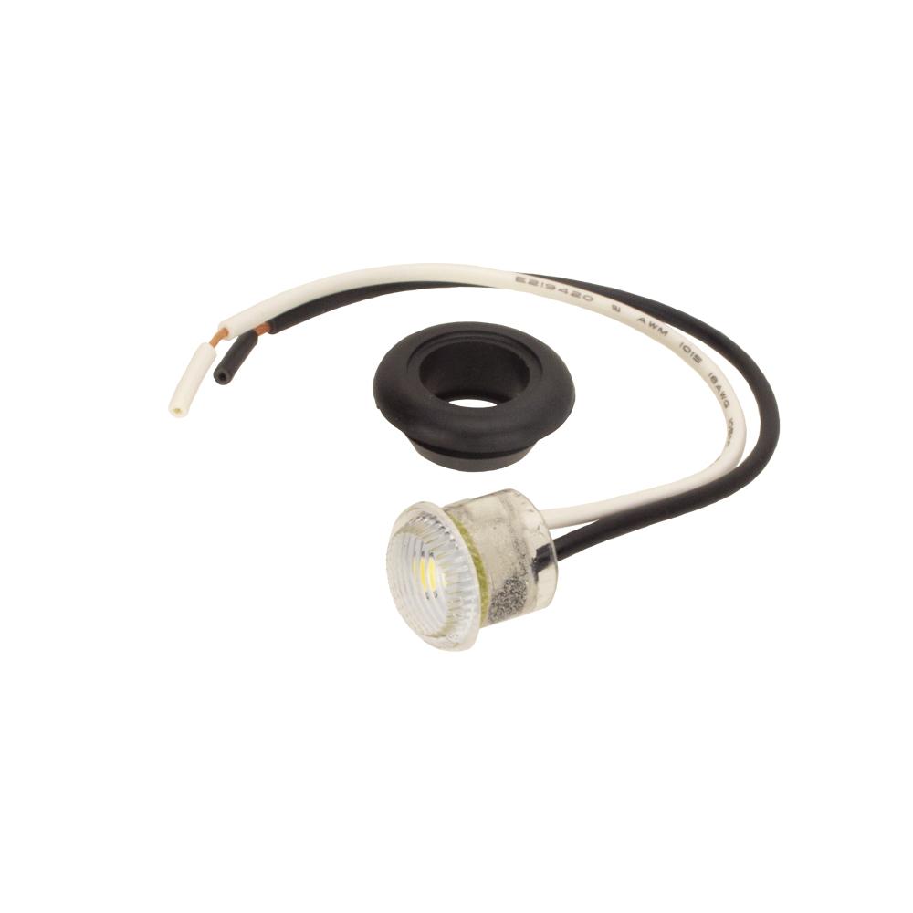 Creative Pro 3/4 inch Bullet Light with Clear Lens and Blue Finish