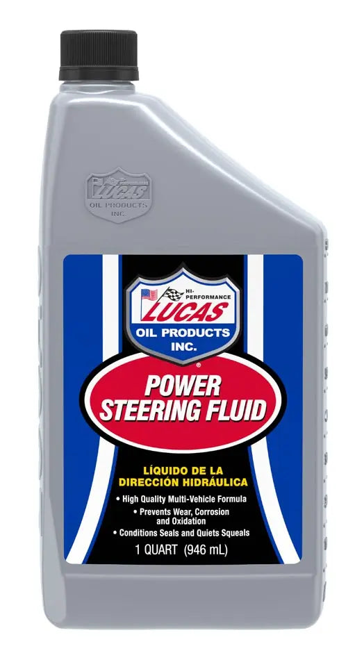 Lucas Oil Power Steering Fluid, 1 Quart - Reliable Lubrication for Your Vehicle