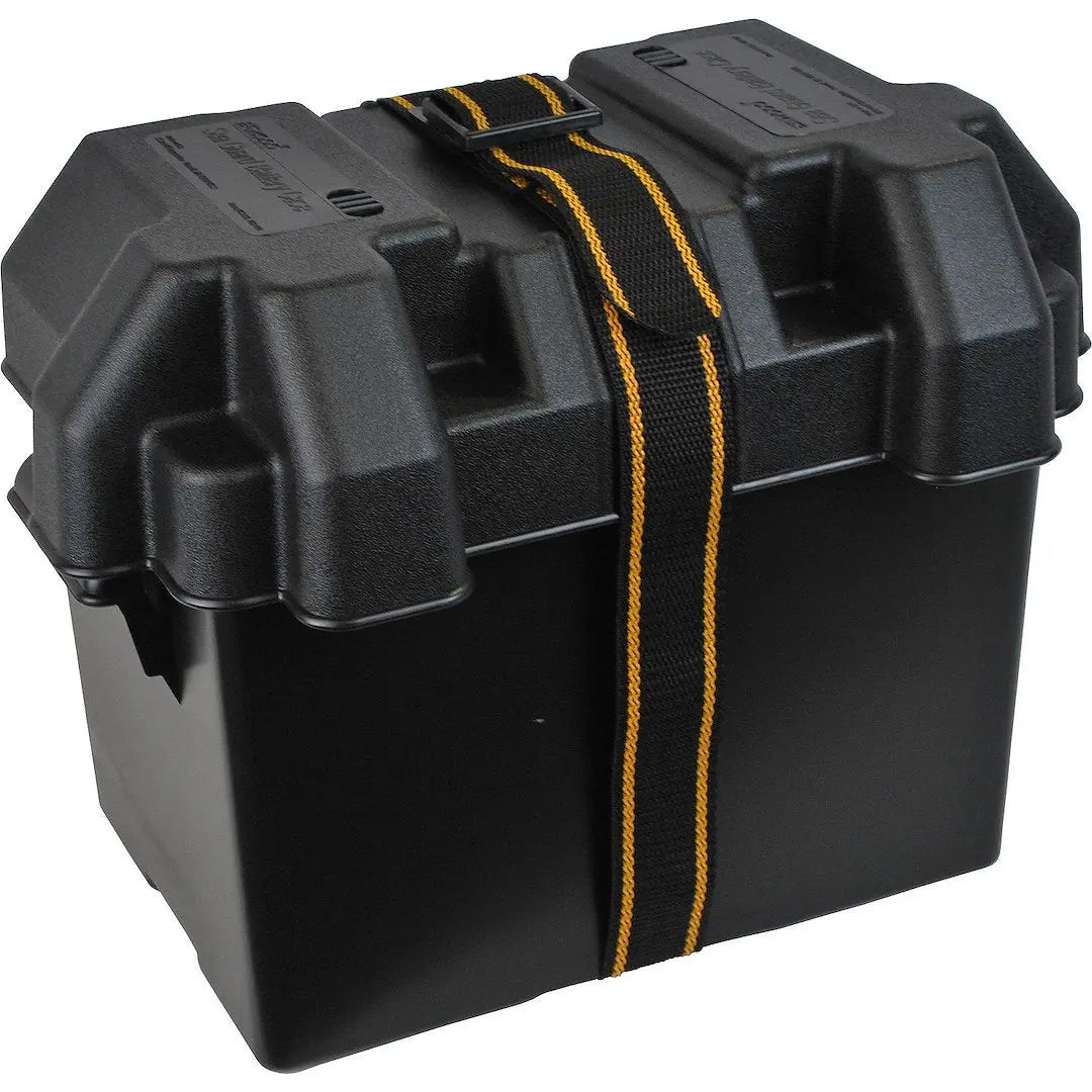 Attwood Mari 90651 24/24M Black Battery Box for Marine Applications