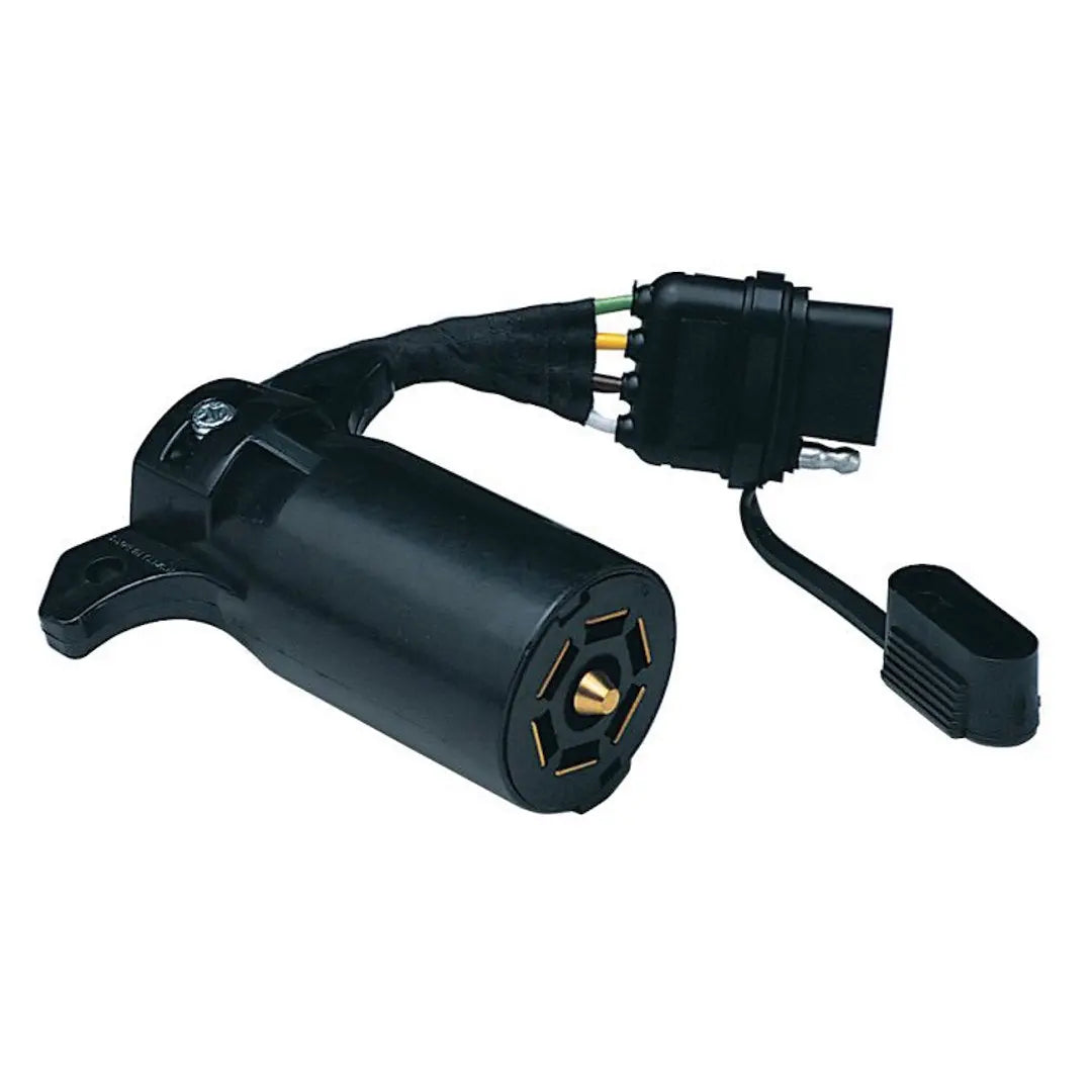 Husky Towing 13170 7-Blade to 4-Flat Trailer Wiring Adapter