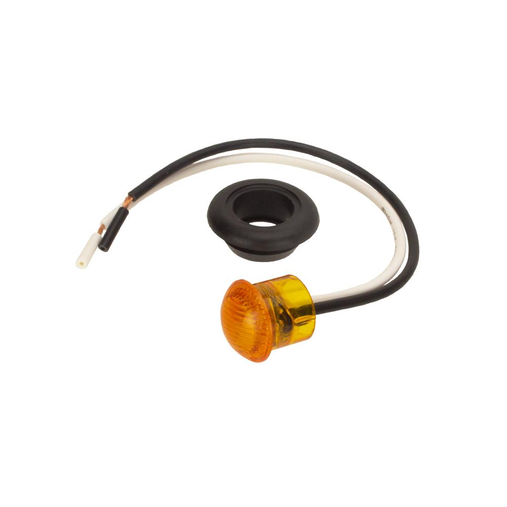 Creative Pro 003183AA 3/4 inch Bullet Light with Amber Lens