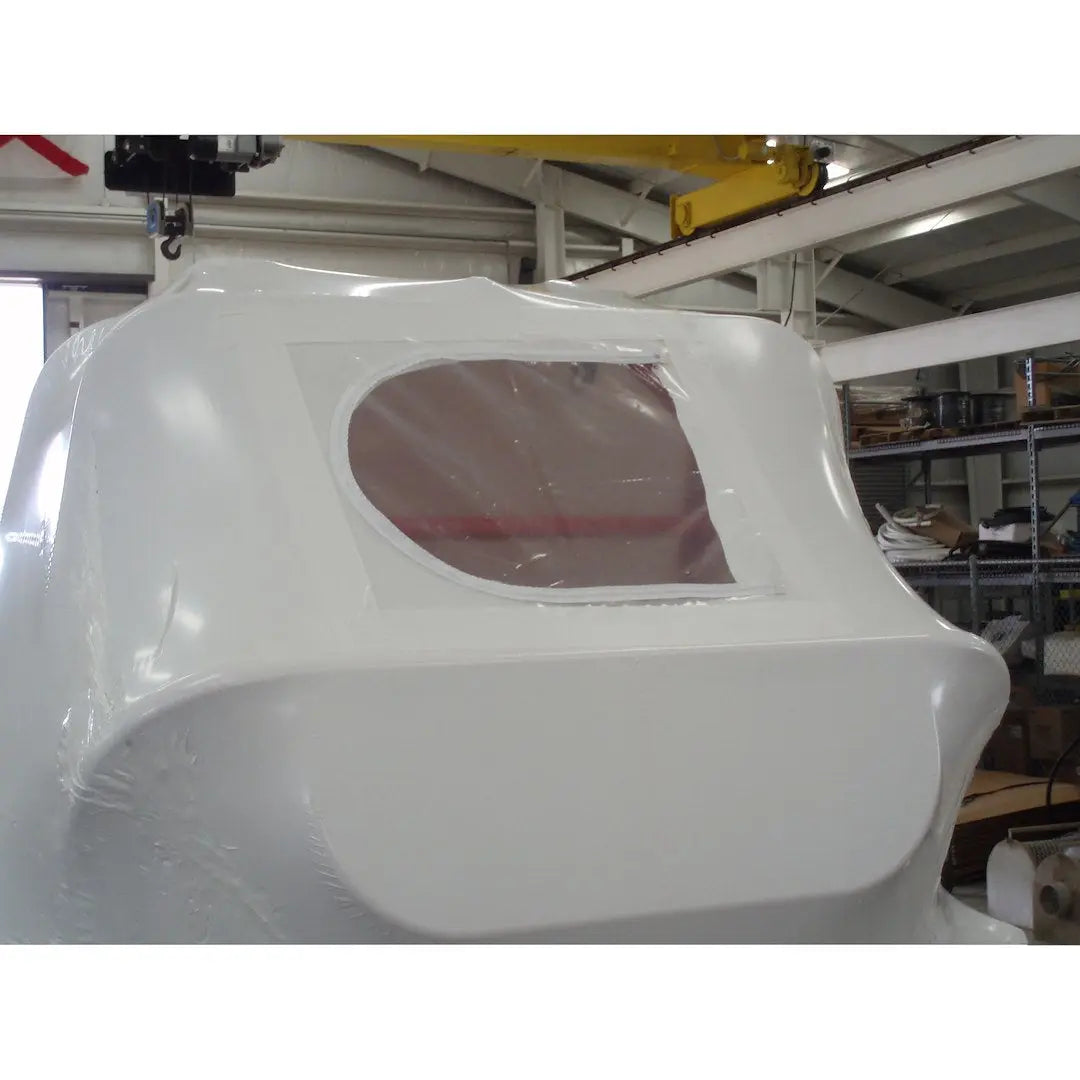 DR.SHRINK 36' x 48' Zipper Door Access in White (Part No. DS3648W)