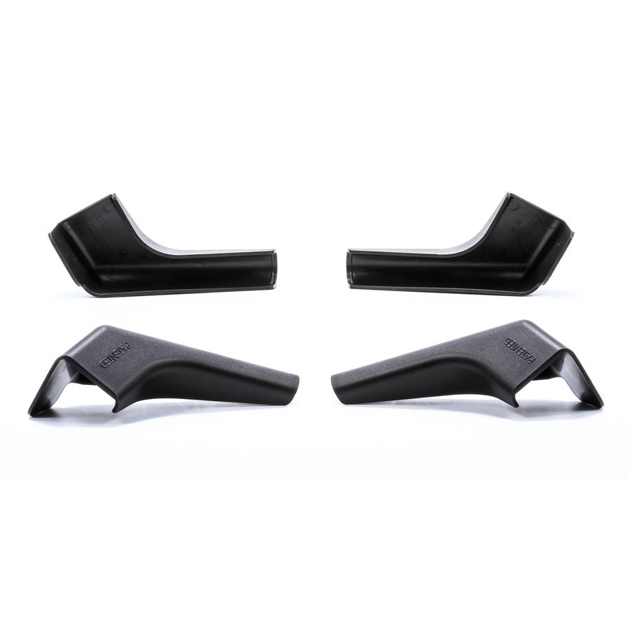Camco Gutter Screen with Leaf Guard, Black – Pack of 4 (Part Number 42452)