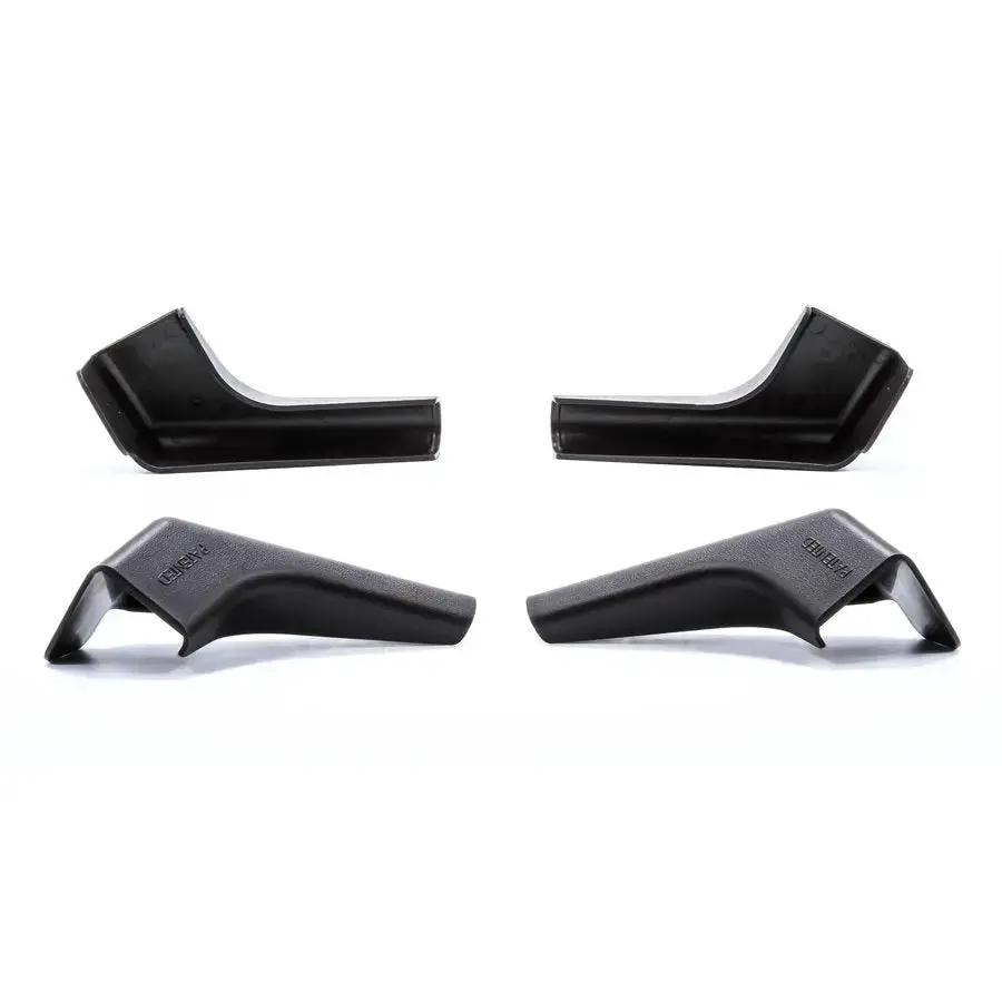 Camco Gutter Screen with Leaf Guard, Black – Pack of 4 (Part Number 42452) by CAMCO