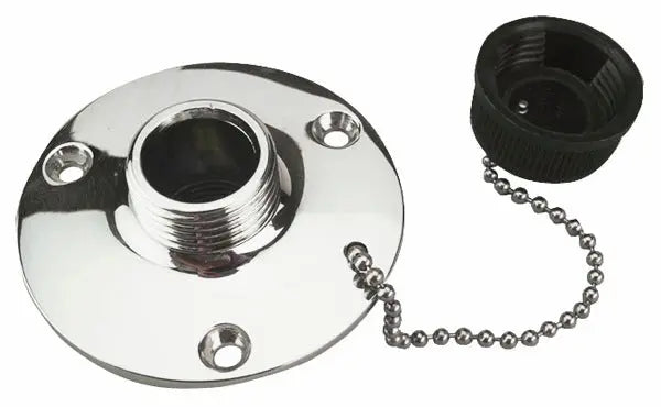 Sea Dog Chrome Brass Fresh Water Outlet, Part #5121201