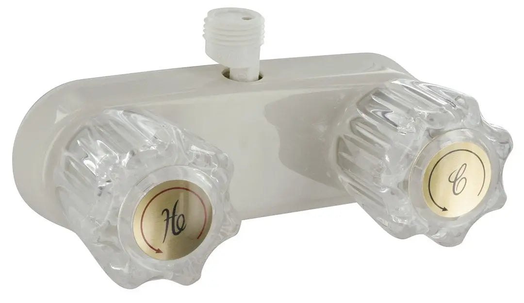 Valterra LLC PF223242 Shower Valve 4-inch White with Vent Bezel