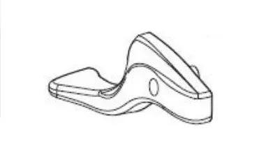 DAVE CARTER TH42079 Pedal Bone (Low) AM - Durable OEM Replacement Part
