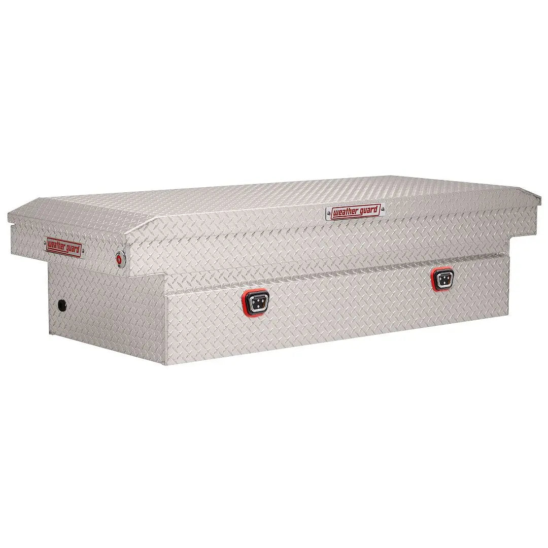 WeatherGuard Saddle Box Part Number 117004 – Durable Aluminum Storage Solution for Commercial Vehicles