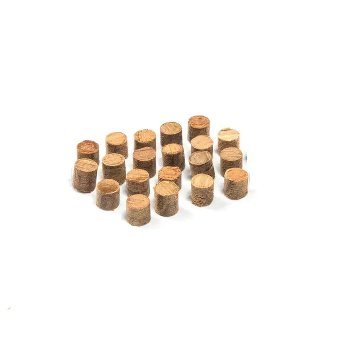 Whitecap Industries 1/4-Inch Teak Plugs, Pack of 20