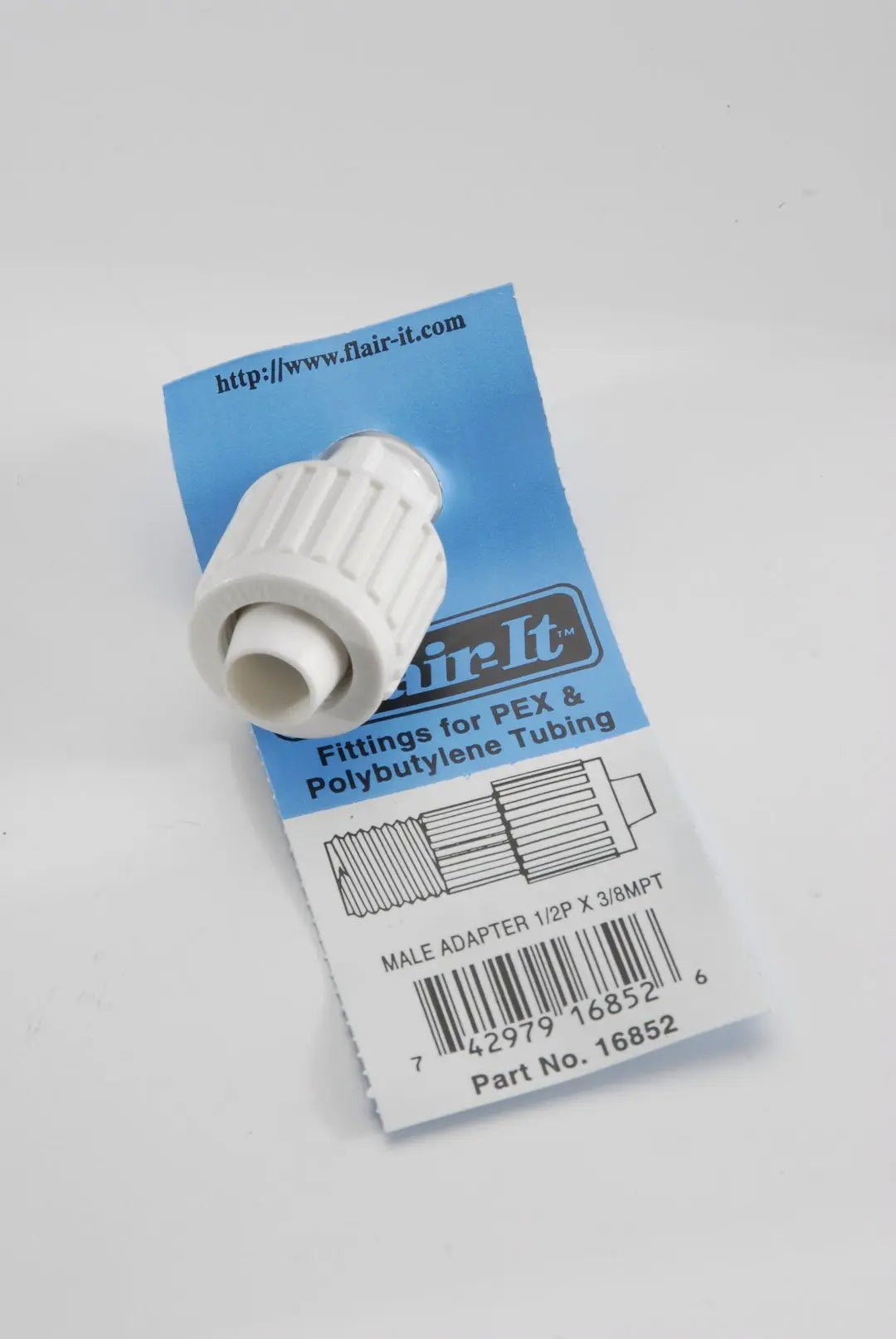 Elkhart Supp 1/2 x 3/8 Adapter - Durable Fitting for Industrial Plumbing and Hydraulic Systems