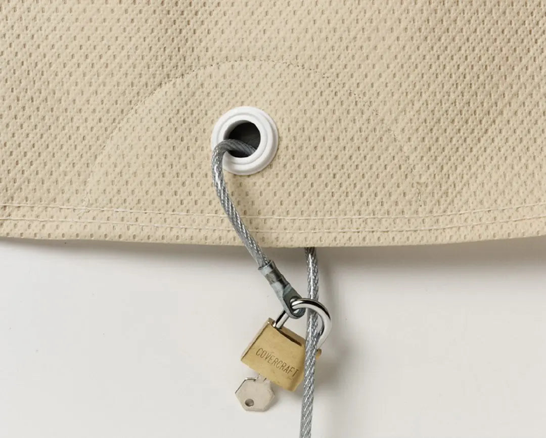 COVERCRAFT Steel Cable & Lock Set (Part Number: ZCBL)