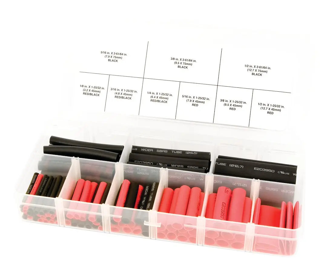 Perform Tool W541 Heat Shrink Assortment for Electrical Insulation and Protection