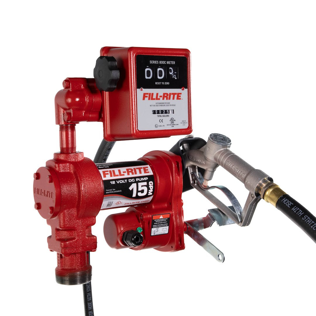 Fill-Rite FR1211H 12V DC Pump with Meter for Reliable Fluid Dispensing