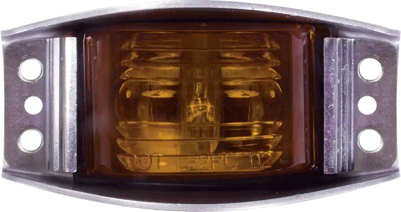OPTRONICS MC82AB Amber Mark Light - Armored and Durable