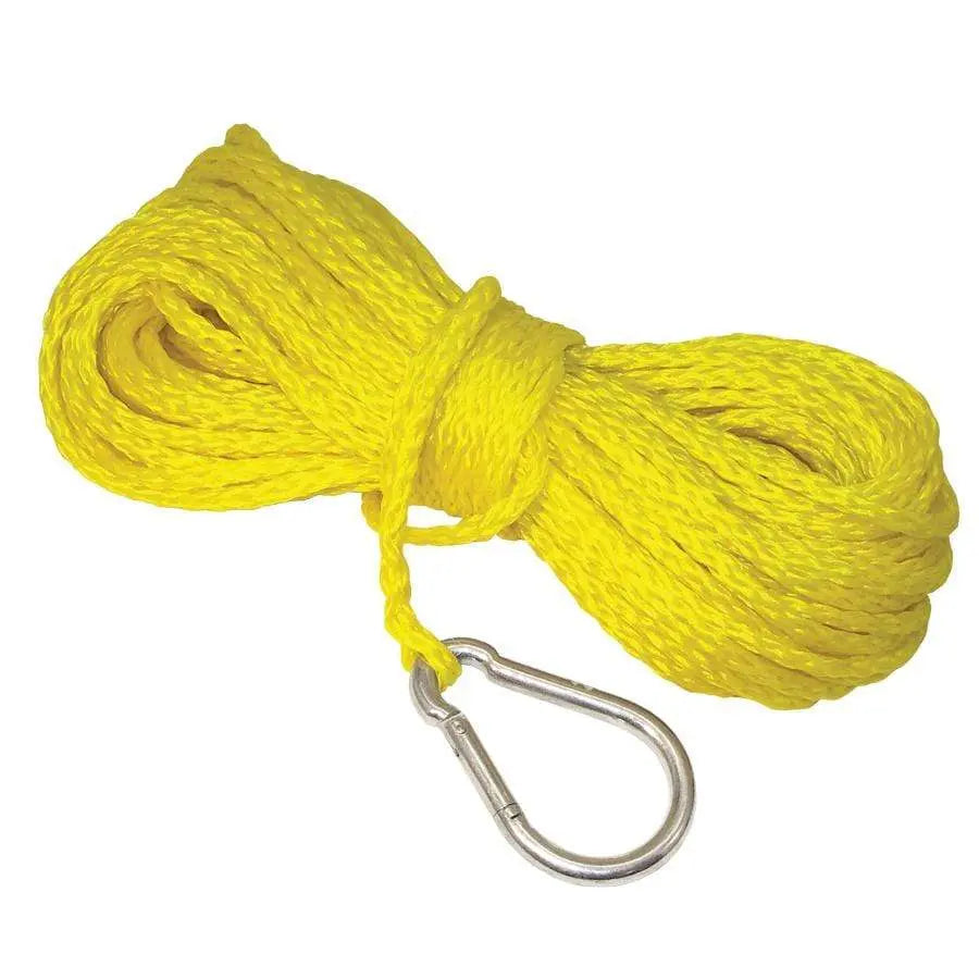 T-H Marine Anchor Line 1/4 inch x 100 feet Hollow Braided Rope