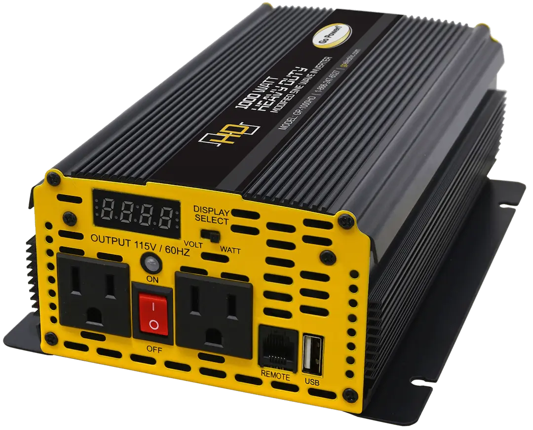 Go Power GP-1000HD 1000 Watt Modified Sine Wave Inverter