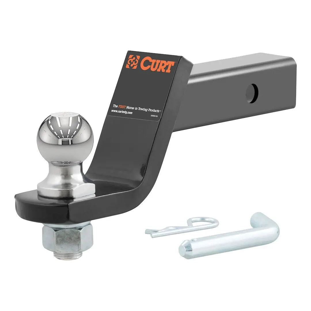 CURT Manufacturing Ball Mount 45055 for 2-inch Receiver Hitches